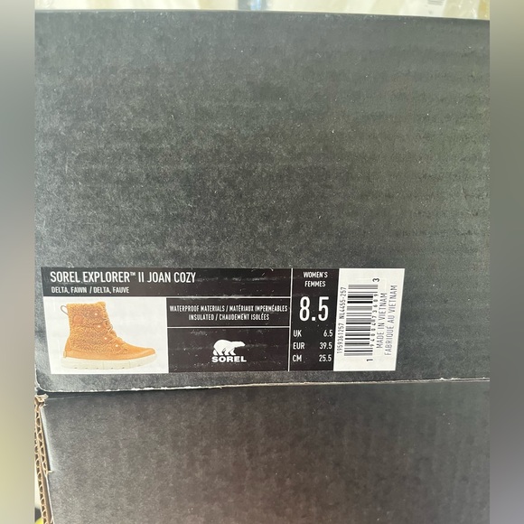 NWT EXPLORER™ II JOAN COZY SHERPA WINTER BOOT Delta Fawn Taupe Tan | Size 8.5 - Picture 10 of 11